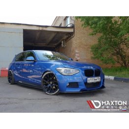 Накладки сплиттеры на пороги на BMW 1 F20 M-Power